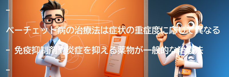 ベーチェット病の治療法と管理方法の要点まとめ