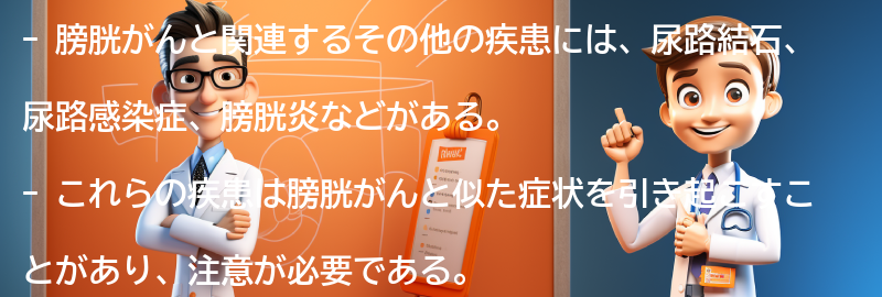 膀胱がんと関連するその他の疾患とは？の要点まとめ