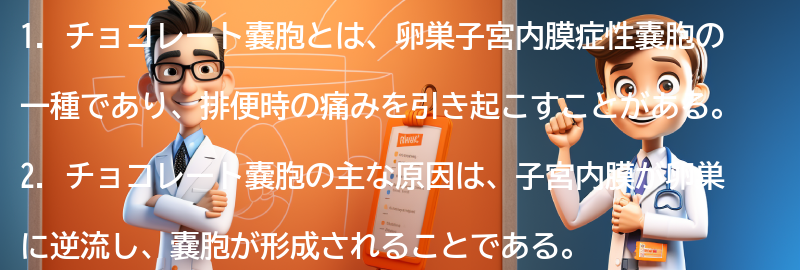 チョコレート嚢胞に関するよくある質問と回答の要点まとめ