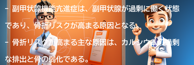 骨折リスクが高まる原因の要点まとめ