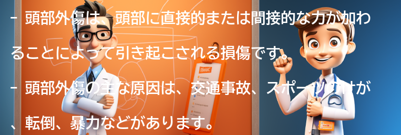 頭部外傷とは何ですか？の要点まとめ