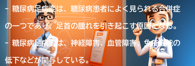 糖尿病足病変とは何か？の要点まとめ