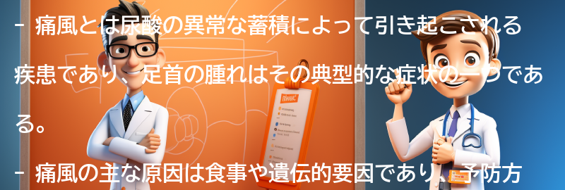 痛風と足首の腫れに関するよくある質問と回答の要点まとめ