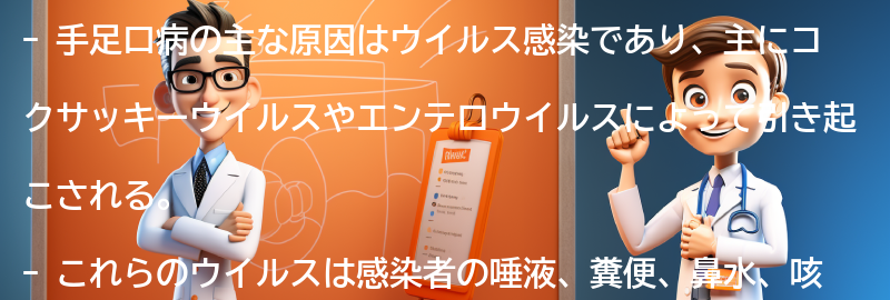 手足口病の主な原因は何ですか？の要点まとめ