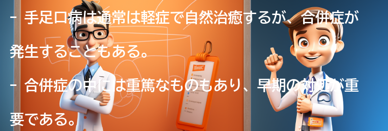 手足口病の合併症について知っておくべきことの要点まとめ