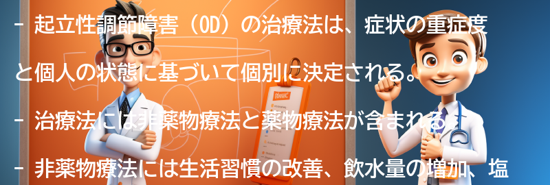 起立性調節障害の治療法とは？の要点まとめ