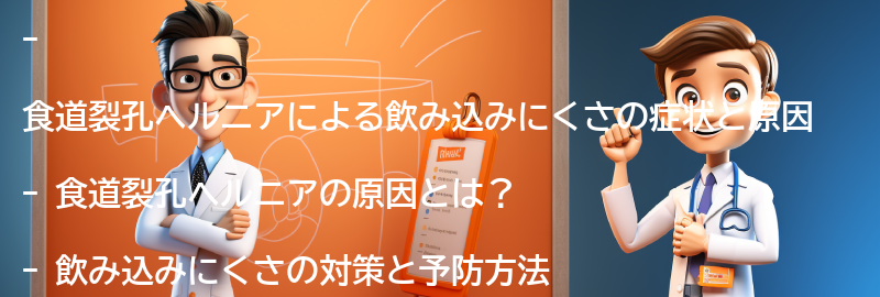 飲み込みにくさの症状と原因の要点まとめ