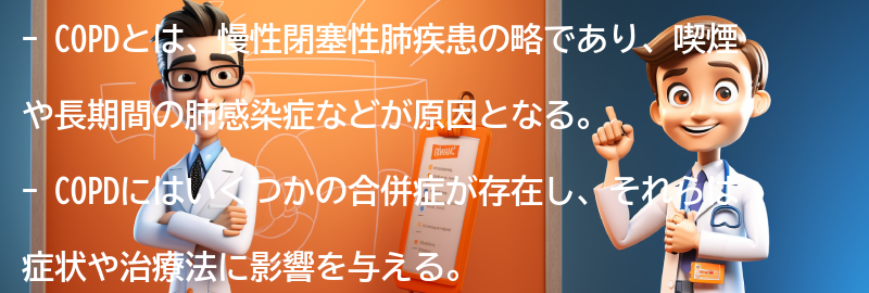 COPDと関連する合併症とは？の要点まとめ