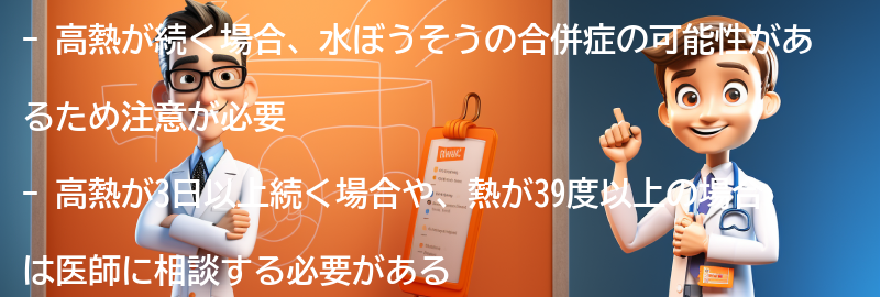 高熱が続く場合の注意点と医師への相談の要点まとめ