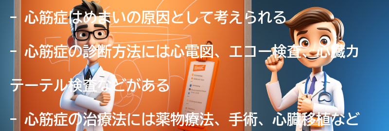 心筋症の診断方法と治療法についての要点まとめ