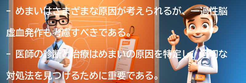 医師の診断と治療の重要性の要点まとめ