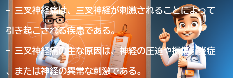 三叉神経痛の原因は何ですか？の要点まとめ