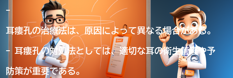 耳瘻孔の治療法と対処法の要点まとめ