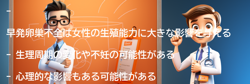 早発卵巣不全の生活への影響とは？の要点まとめ